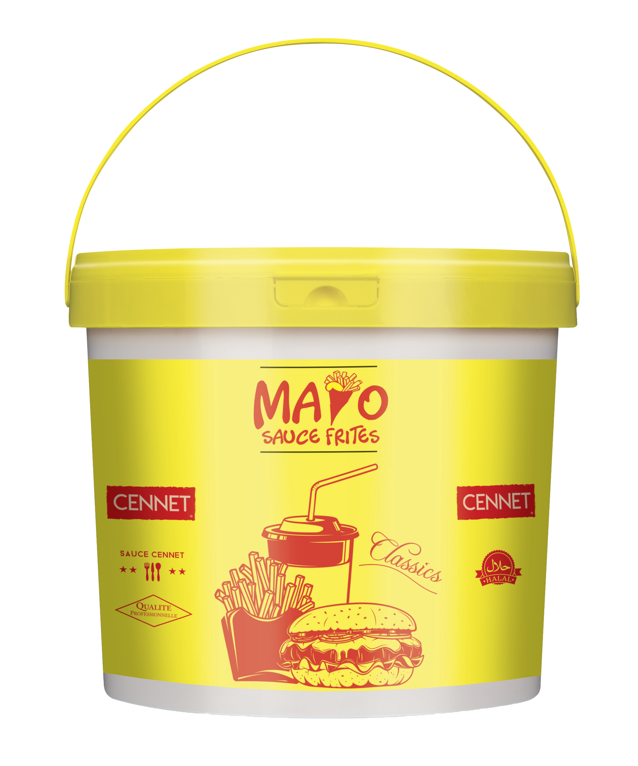 00830_CENNET - Sauce mayo jaune seau 5L