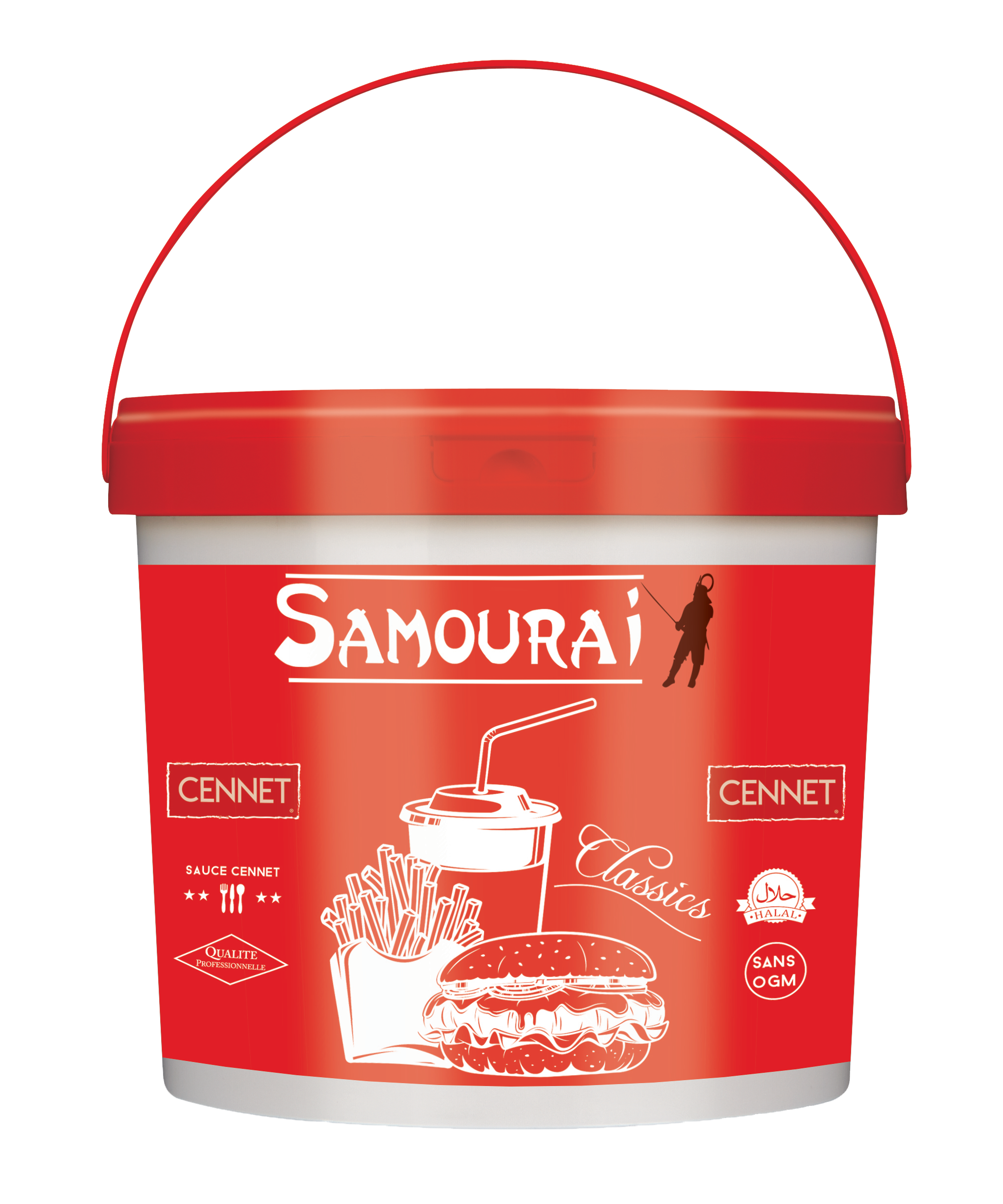 00832_CENNET - Sauce samourai seau 5L