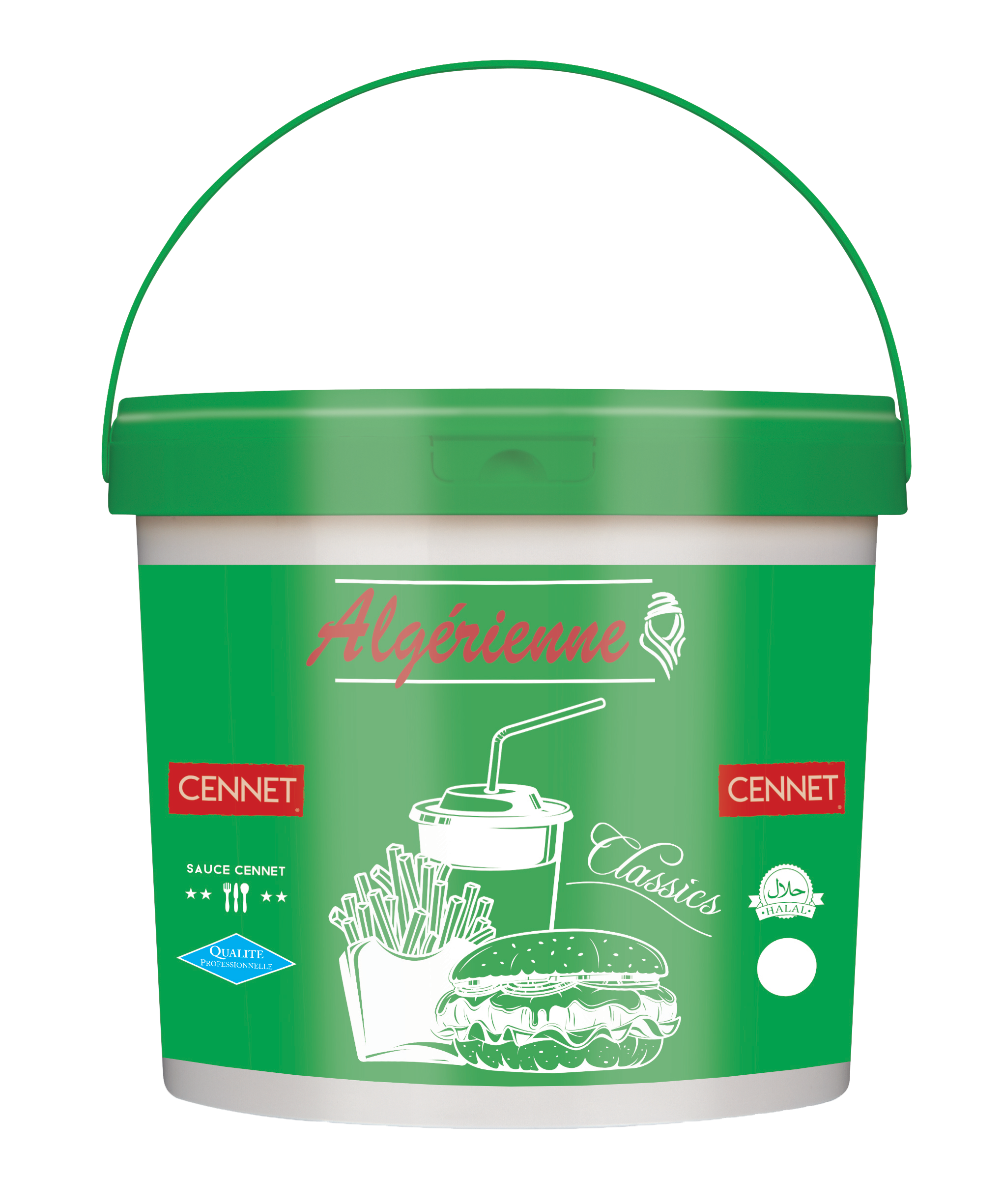 00837_CENNET - Sauce algerienne seau 5L