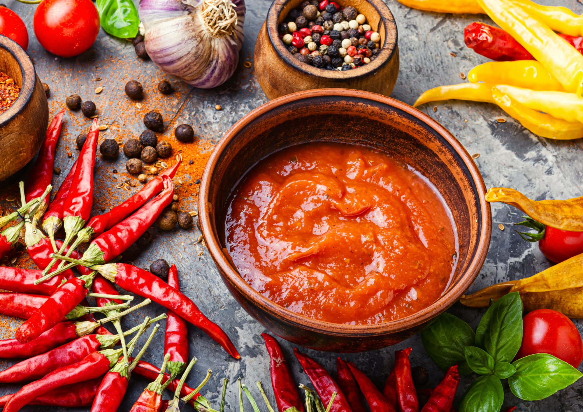 Mai sauces épicées et pimentées