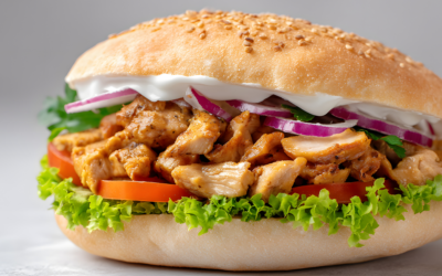 Recette du sandwich kebab